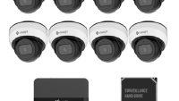 MILESIGHT TECHNOLOGY Kit supraveghere video Milesight 8 buc camere DOME MS-C2973-PD + 1 NVR MS-N1008-UPC (KIT8MINIDOME2MP)