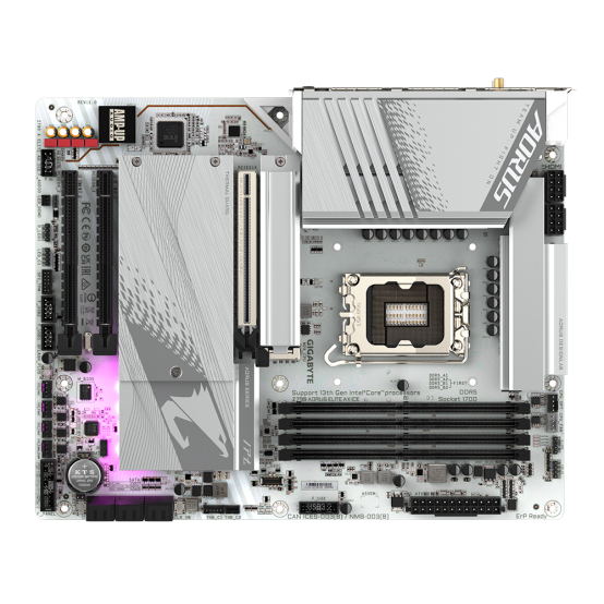 Placa de baza GIGABYTE Z790 AORUS ELITE AX ICE LGA1700 (Z790 A ELITE AX ICE)
