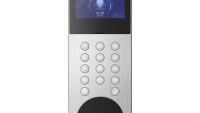 Post exterior videointerfon IP Hikvision DS-KD9203-ME6, recunoastere faciala, pin, card, 10000 de utilizatori, ecran LCD 800 × 480px, IP65, instalare aparenta, alimentare: 12 VDC, 1.5 A, dimensiuni: 373 mm × 124 mm × 43.7 mm, greutate: 0.405kg, temperatura de functionare: -30 °C to 60 °C. (DS-KD9203-ME6)