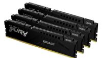 Memorie RAM Kingston DDR5 128GB 5600Mhz CL40 1.25V Quad Channel Kit Fury Beast Black XMP (KF556C40BBK4-128)