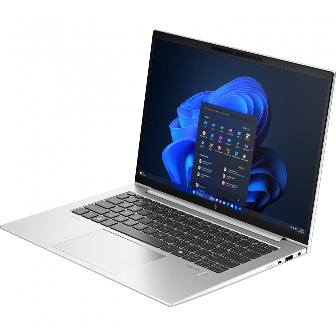 Laptop HP EliteBook 840 G11 cu procesor Intel Core U7-155U 12-Core (1.7GHz, up to 4.8GHz, 12MB), 14.0 inch WUXGA, Intel Graphics, 16GB DDR5, SSD, 1TB PCIe NVMe, Windows 11 Pro 64bit, Silver, 3yw (9G0C7ET)