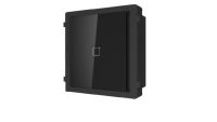 Modul cititor de card EM pentru videointerfon modular Hikvision DS-KD-E;deschidere usi cu card acces EM 125 KHz (cardurile nu sunt i ncluse);iluminare pe timp de noapte; protectie IP 65; Dimensiuni: 98.5 mm × 100mm × 33.7 mm; Temperatura de functionare: -40°C to +60°C; (DS-KD-E)