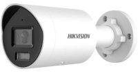 Camera de supraveghere Hikvision IP Bullet DS-2CD2026G2-IU 2.8mm D; 2MP;-U:Built-in microphone for real-time audio security, culoare alba 1/2.8" Progressive Scan CMOS; 1920 × 1080@ 30fps; Color: 0.01 Lux @ (F1.2, AGC ON), 0.028 Lux @ (F2.0, AGC ON)0 Lux with IR; lentila: 2.8mm, distanta IR: 40m (DS-2CD2026G2-IU28D)