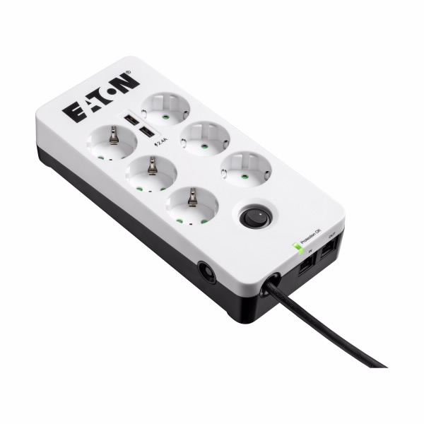 PROTECTION BOX 6 Tel USB DIN (PB6TUD)