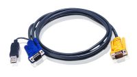 ATEN KVM CABLE 1.8M USB, 2L-5202UP (2L-5202UP)
