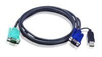 ATEN CBL 1.8M USB KVM 3IN1 SPHD 2L-5202U (2L-5202U)