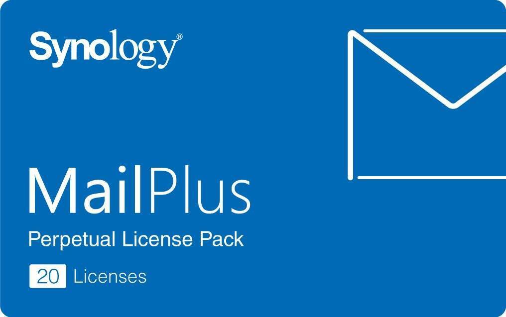 SYNOLOGY Virtual Synology MailPlus License Pack, (MAILPLUS20VIRTUALLICENSES)