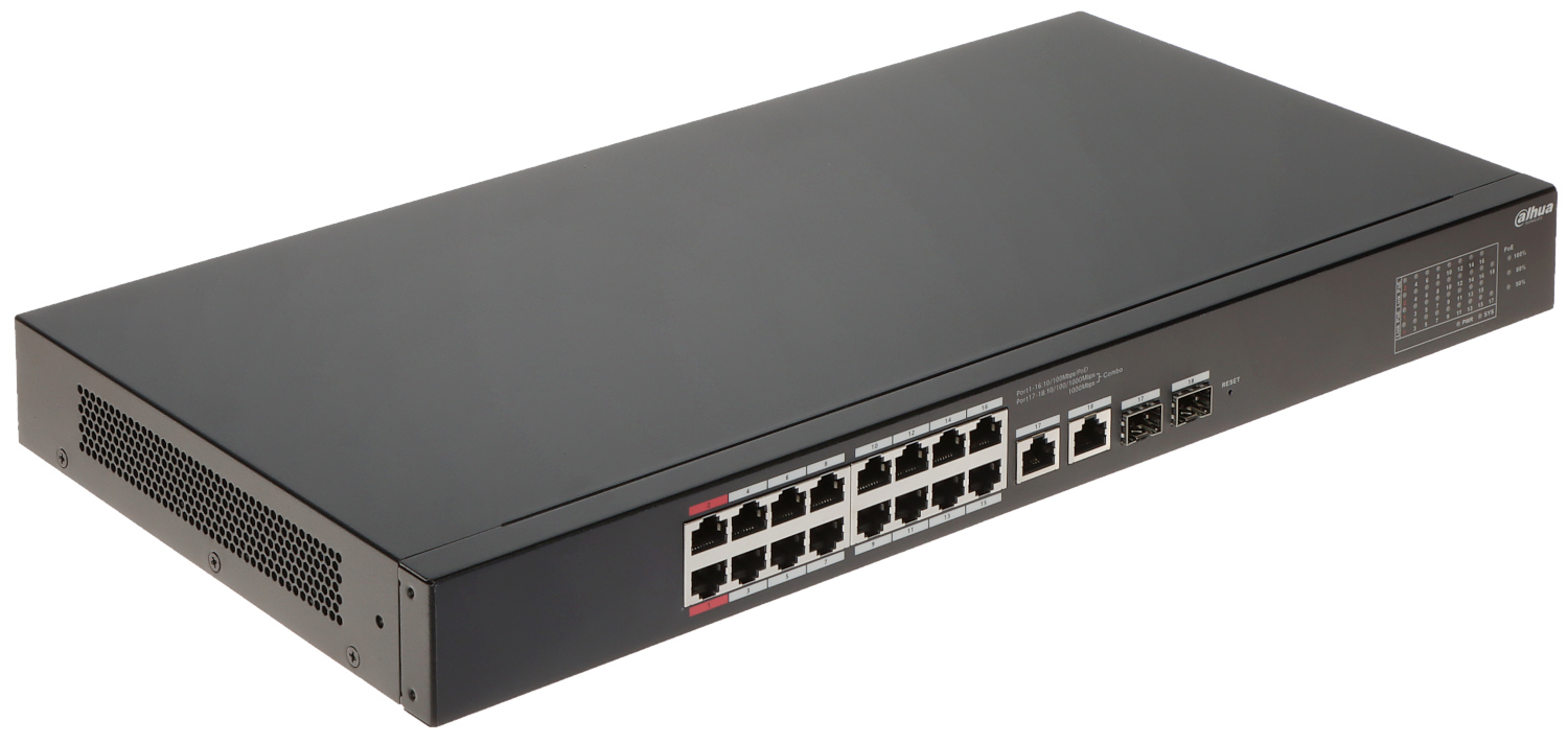 DHA SWT 18 PORTS 16POE CS4218-16ET-240 (CS4218-16ET-240)
