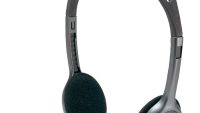 LOGITECH H110 Corded Stereo Headset - GRAY/SILVER - Dual Plug (981-000271)