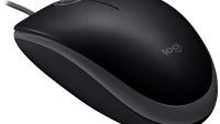 LOGITECH B110 Corded Mouse - SILENT - BLACK - USB - B2B (910-005508)