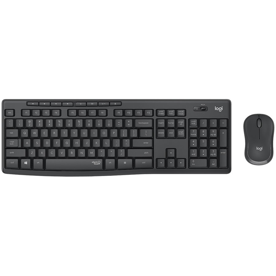 LOGITECH MK295 Silent Wireless Combo - GRAPHITE - US INT'L (920-009800)