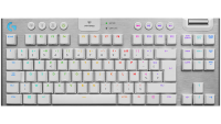 LOGITECH G915 TKL LIGHTSPEED Wireless Mechanical Gaming Keyboard - WHITE - US INT'L - TACTILE (920-009664)