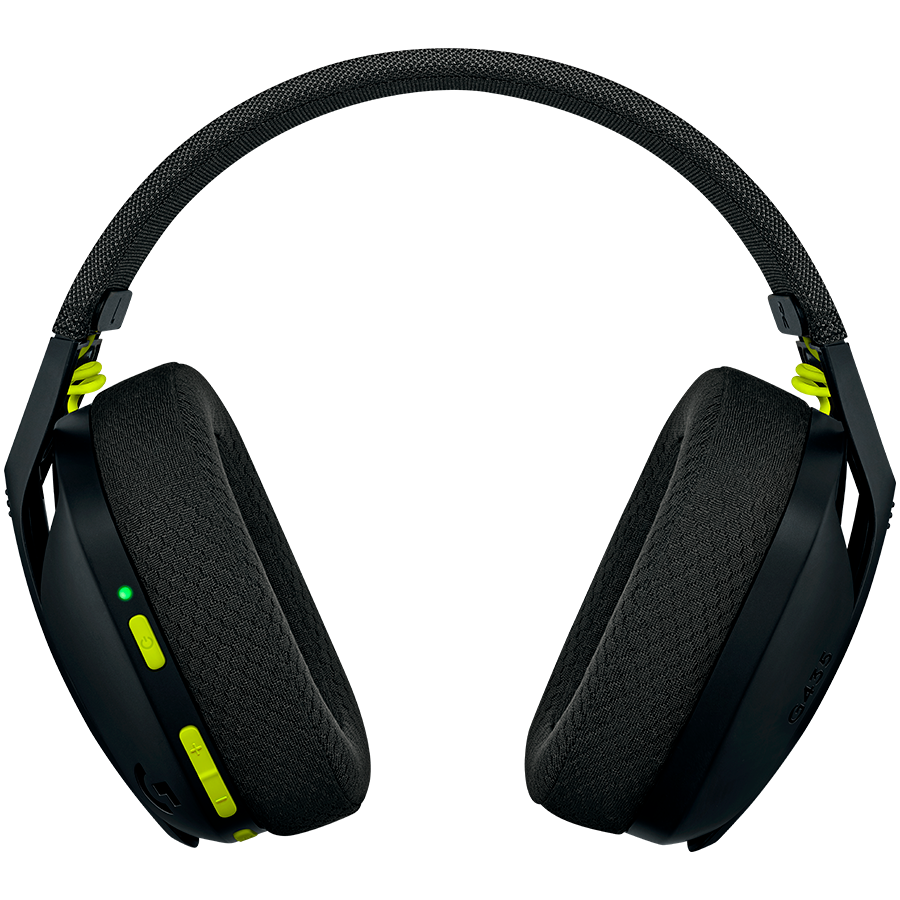 LOGITECH G435 LIGHTSPEED Wireless Gaming Headset - BLACK (981-001050) - imagine 2