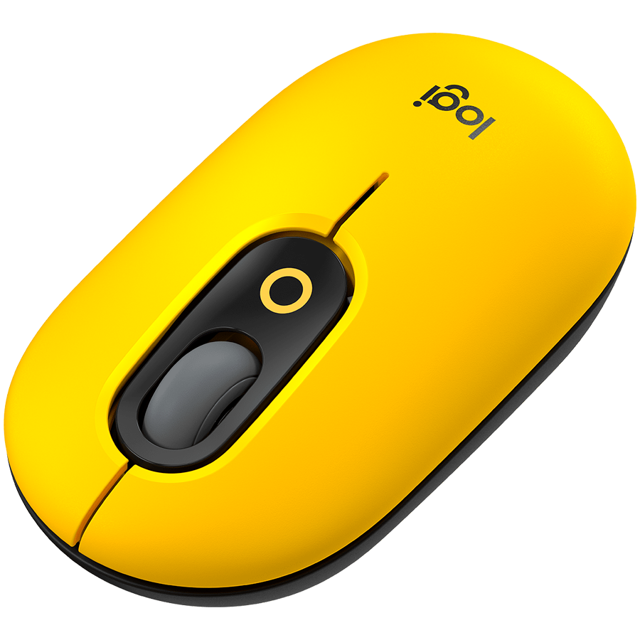 LOGITECH POP Bluetooth Mouse - BLAST-YELLOW (910-006546) - imagine 3