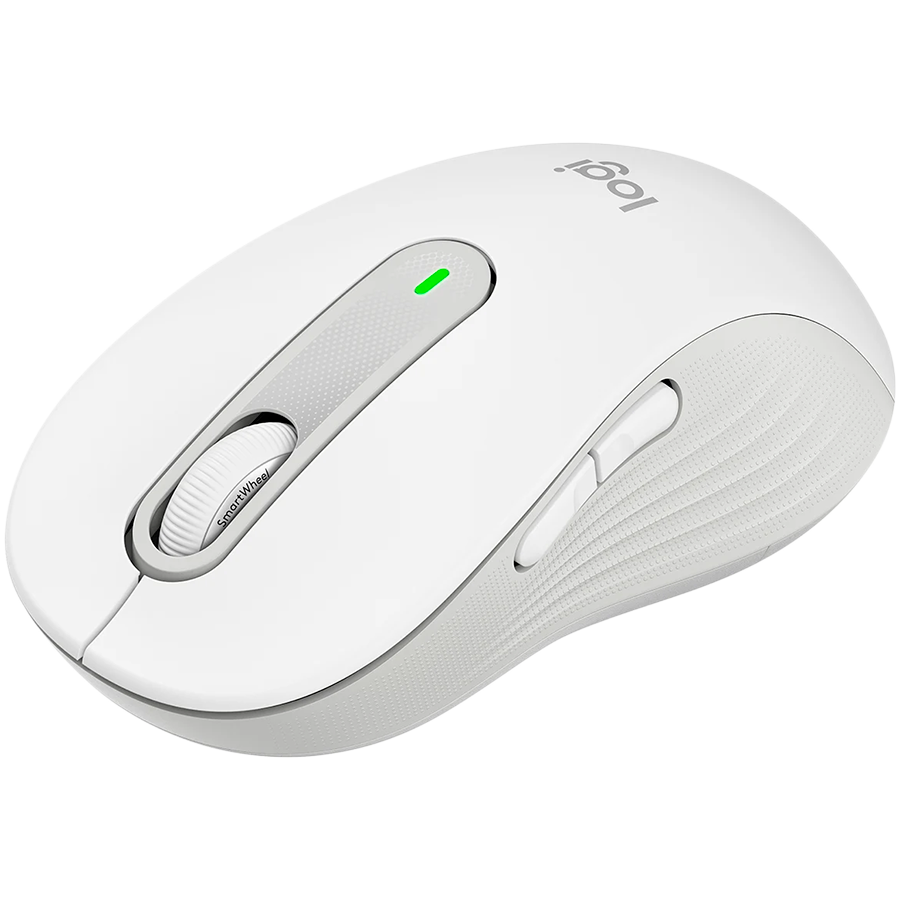 LOGITECH Signature M650 L Wireless Mouse - OFF-WHITE - BT - EMEA - M650 L (910-006238) - imagine 3