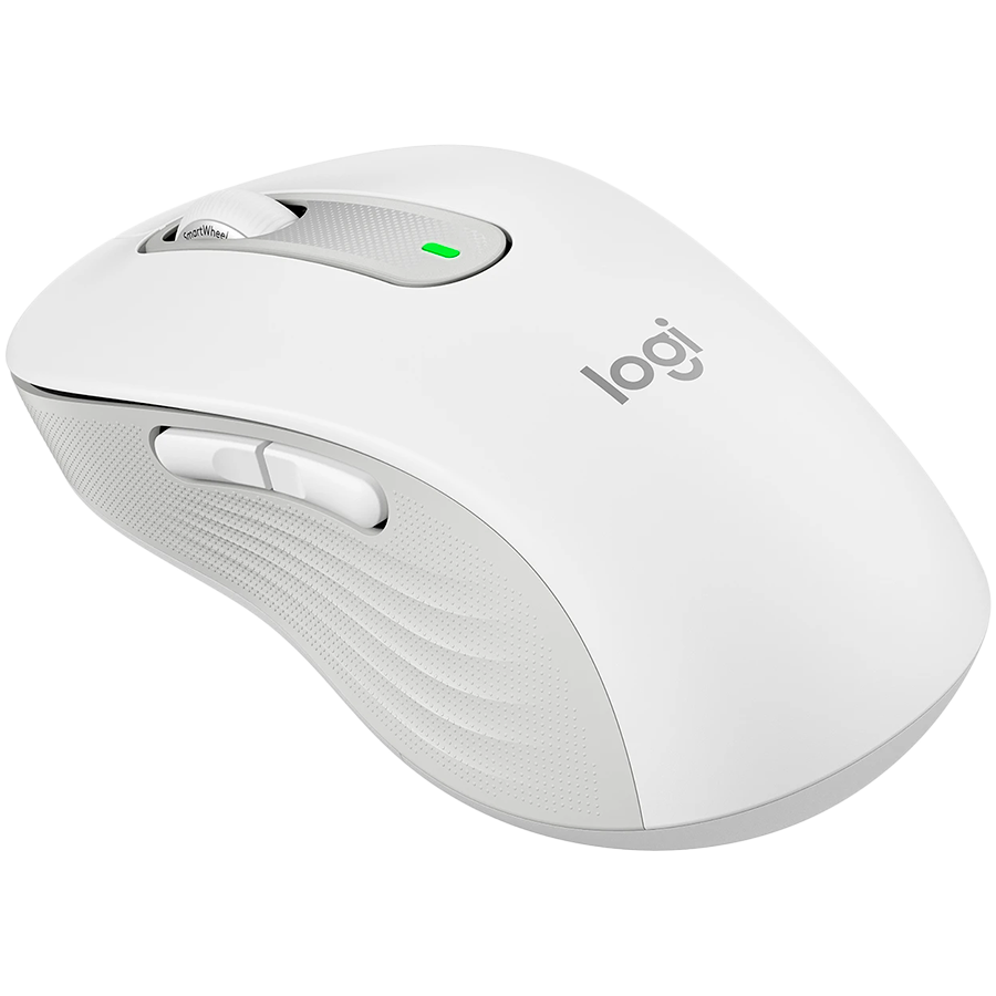 LOGITECH Signature M650 L Wireless Mouse - OFF-WHITE - BT - EMEA - M650 L (910-006238) - imagine 4