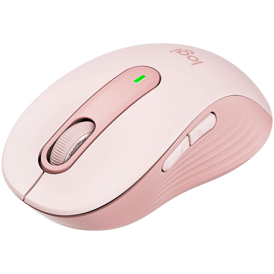 LOGITECH M650L Signature Bluetooth Mouse - ROSE (910-006237) - imagine 3