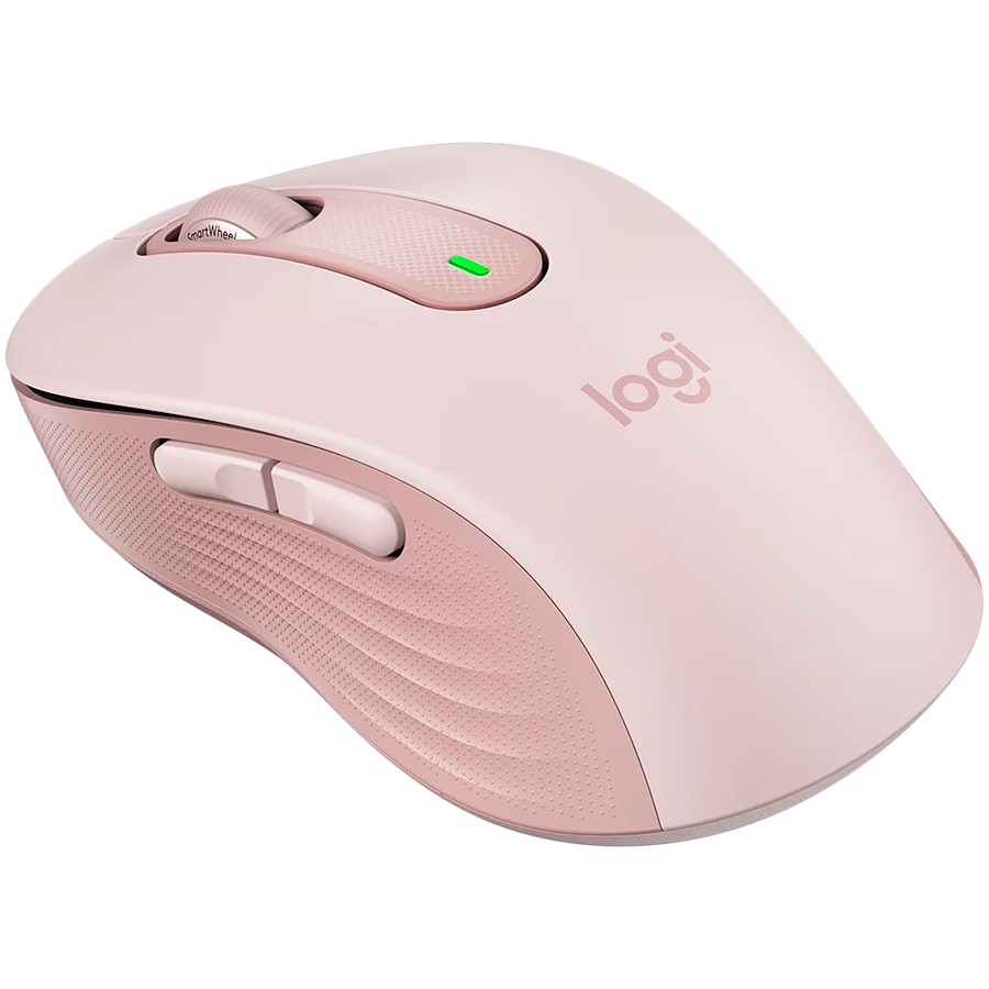 LOGITECH M650L Signature Bluetooth Mouse - ROSE (910-006237) - imagine 4