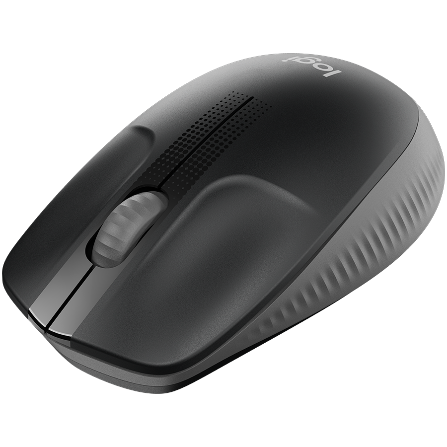 LOGITECH M190 Wireless Mouse - MID GREY (910-005906) - imagine 2