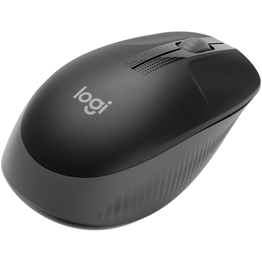 LOGITECH M190 Wireless Mouse - MID GREY (910-005906) - imagine 3