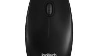 LOGITECH B100 Corded Mouse - BLACK - USB - B2B (910-003357)