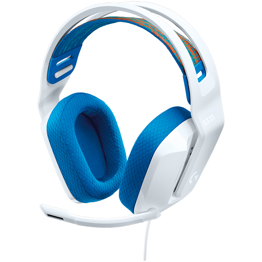 LOGITECH G335 Wired Gaming Headset - WHITE - 3.5 MM (981-001018)