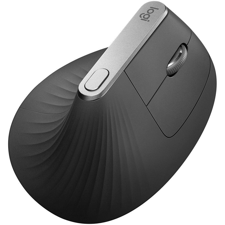 LOGITECH MX Vertical Bluetooth Mouse - GRAPHITE (910-005448) - imagine 2