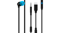 LOGITECH G333 Wired Gaming Earphones - BLACK - 3.5 MM (981-000924)