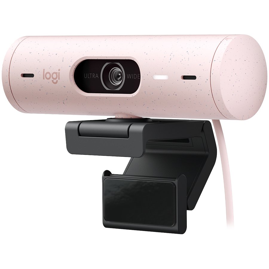 LOGITECH BRIO 500 Full HD Webcam - ROSE - USB (960-001421)