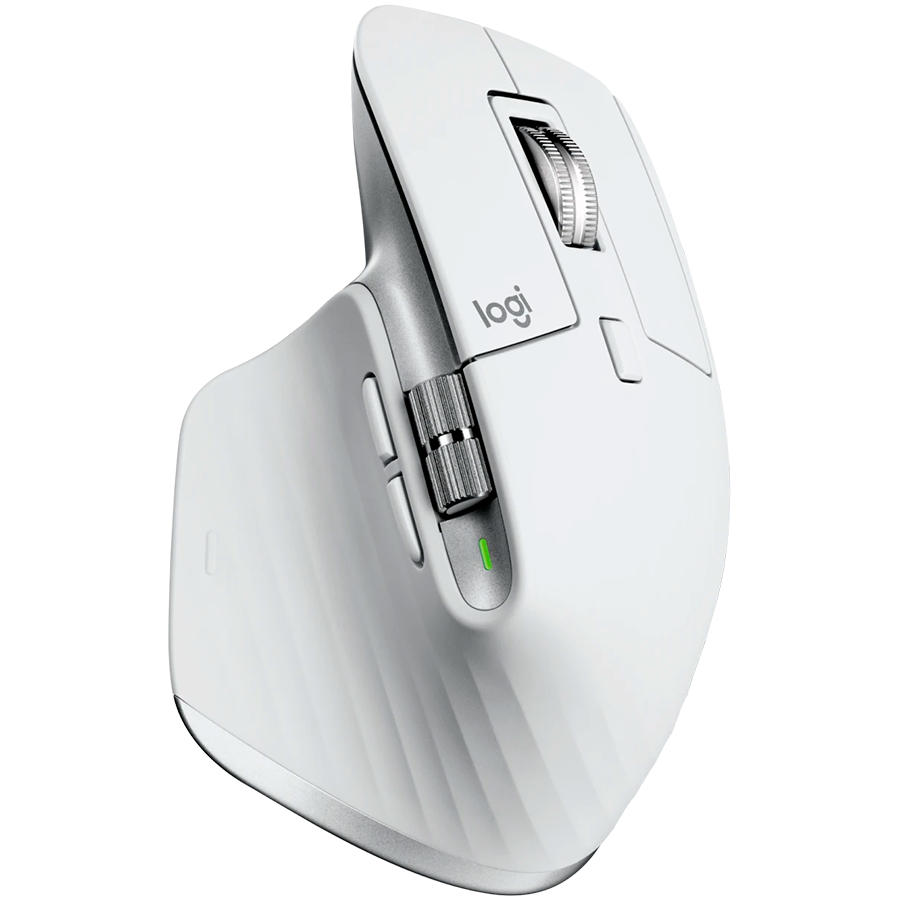 LOGITECH MX Master 3S For MAC Bluetooth Mouse - PALE GREY (910-006572) - imagine 3