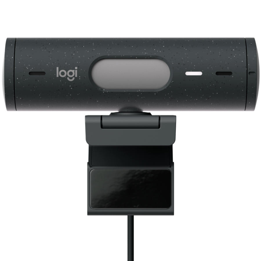LOGITECH Brio 505 HD Webcam - GRAPHITE - USB - EMEA (960-001459) - imagine 3