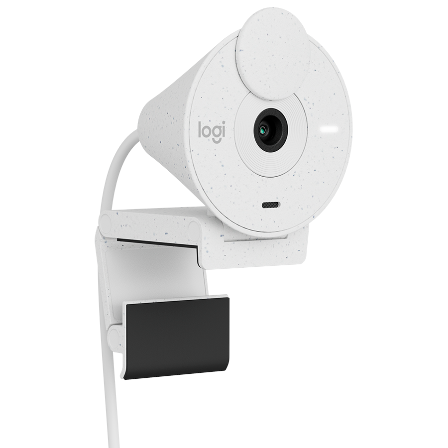 LOGITECH Brio 300 Full HD webcam - OFF-WHITE - USB (960-001442) - imagine 3