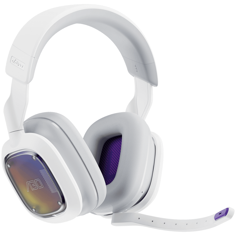 LOGITECH A30-WHITE/PURPLE-BT-EMEA-914-A30 HEADSET (939-001994)