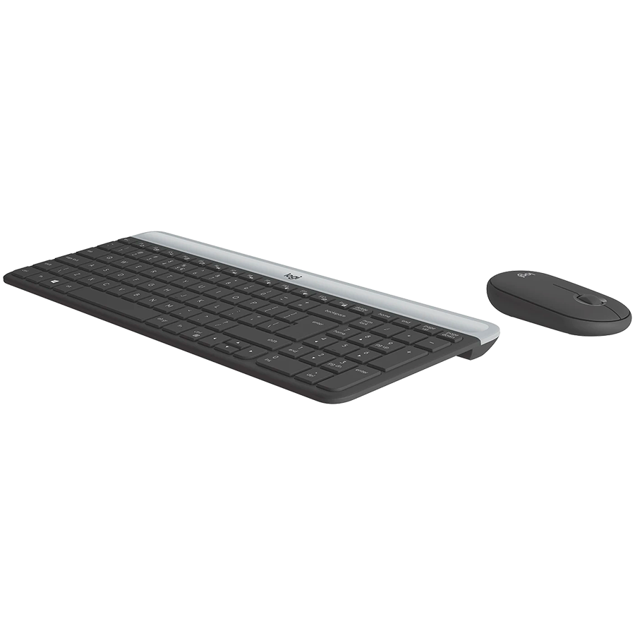 LOGITECH MK470 Slim Wireless Combo - GRAPHITE - US INT'L (920-009204) - imagine 2