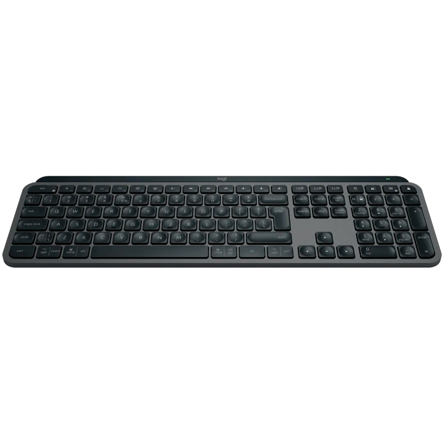 LOGITECH MX Keys S Bluetooth Illuminated Keyboard - GRAPHITE - US INT'L (920-011587) - imagine 2
