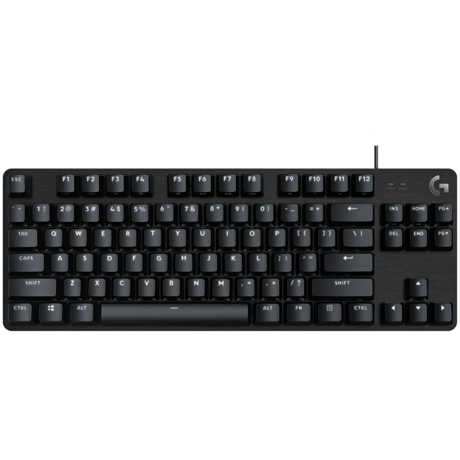 LOGITECH G413 TKL SE Corded Mechanical Gaming Keyboard - BLACK - US INT'L - USB - TACTILE (920-010446)
