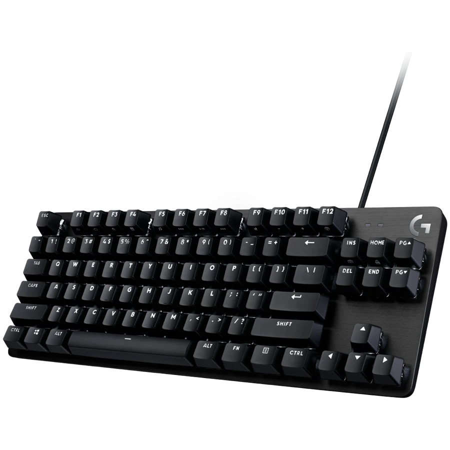 LOGITECH G413 TKL SE Corded Mechanical Gaming Keyboard - BLACK - US INT'L - USB - TACTILE (920-010446) - imagine 3