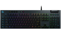 LOGITECH G815 Corded LIGHTSYNC Mechanical Gaming Keyboard - CARBON - US INT'L - CLICKY (920-009095)