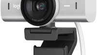 LOGITECH MX Brio 4K Ultra HD Webcam - PALE GREY - 2.4GHZ - EMEA28-935 - B2C (960-001554)