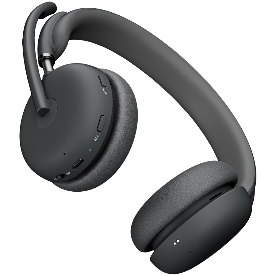 LOGITECH Zone Wireless 2 UC - GRAPHITE,UC - 2.4GHZ/BT ? NO STAND (981-001311) - imagine 3