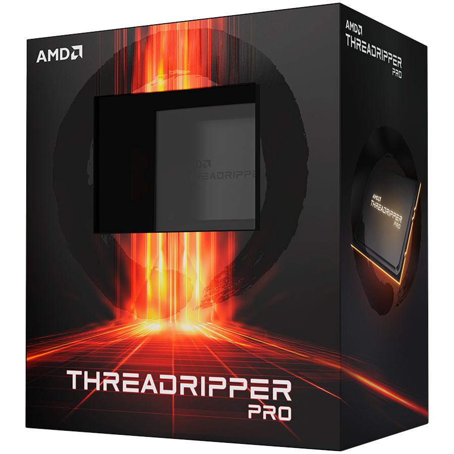 AMD CPU Desktop Ryzen Threadripper PRO 7995WX (96C/192T,5.1GHz Max,482MB,350W,sTR5) box (100-100000884WOF)