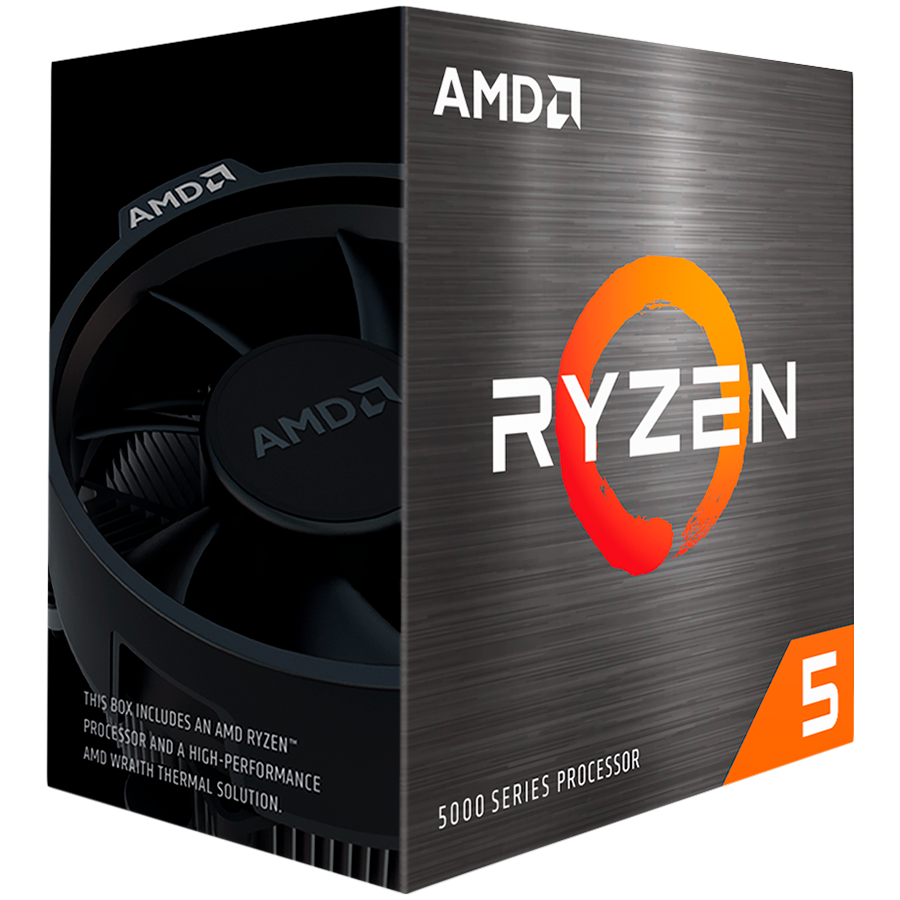 AMD CPU Desktop Ryzen 5 6C/12T 5500GT (3.6/4.4GHz Boost,19MB,65W,AM4) Box (100-100001489BOX)