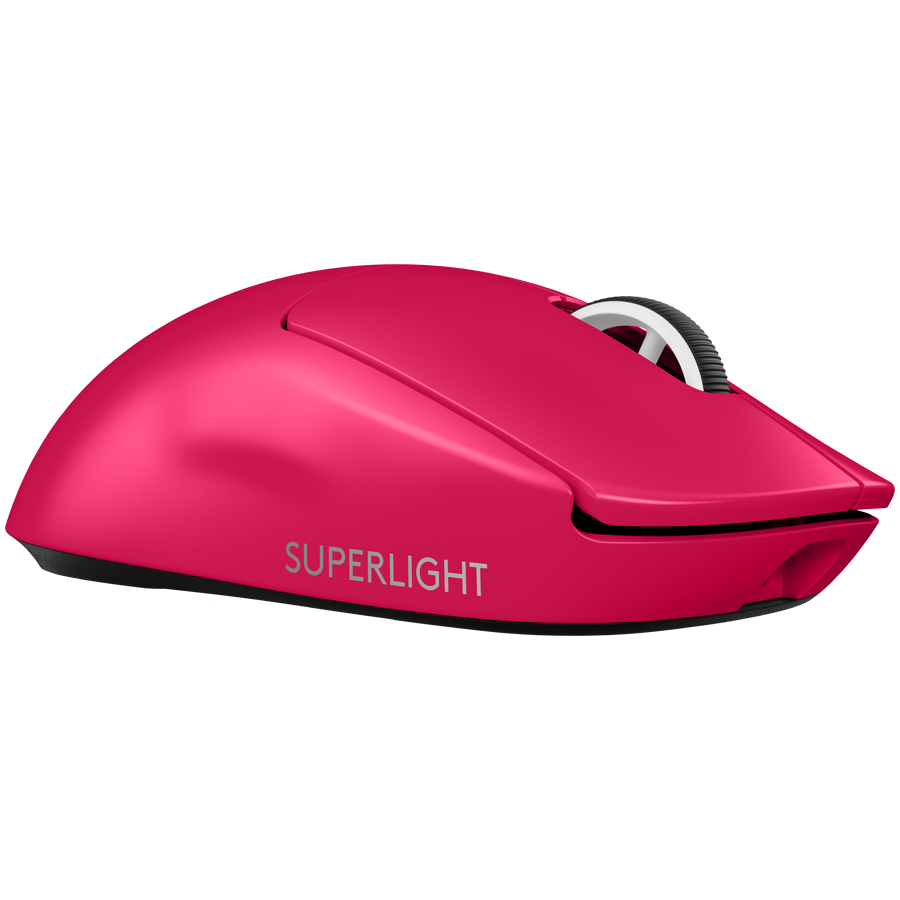 LOGITECH G PRO X SUPERLIGHT 2 LIGHTSPEED Gaming Mouse - MAGENTA (910-006797) - imagine 3