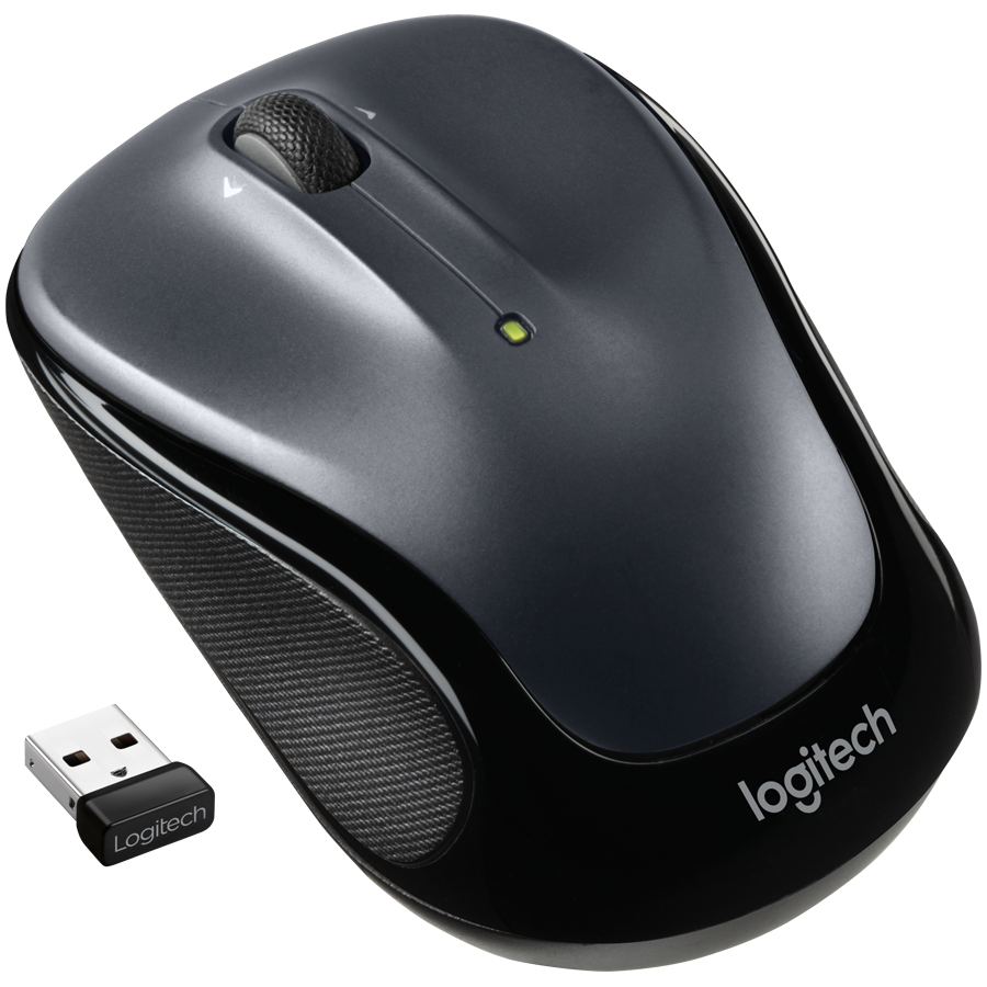 LOGITECH Wireless Mouse M325s - DARK SILVER - 2.4GHZ - EMEA (910-006812) - imagine 2