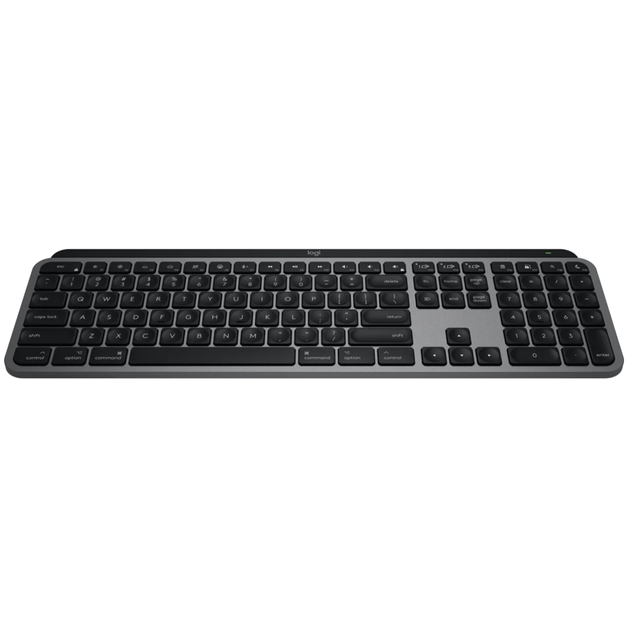 LOGITECH MX Keys S for Mac - SPACE GREY - US INT'L - BT - EMEA28-935 (920-011637) - imagine 2