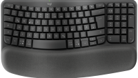 LOGITECH Wave Bluetooth ergonomic keyboard - GRAPHITE - US INT'L - B2B (920-012334)