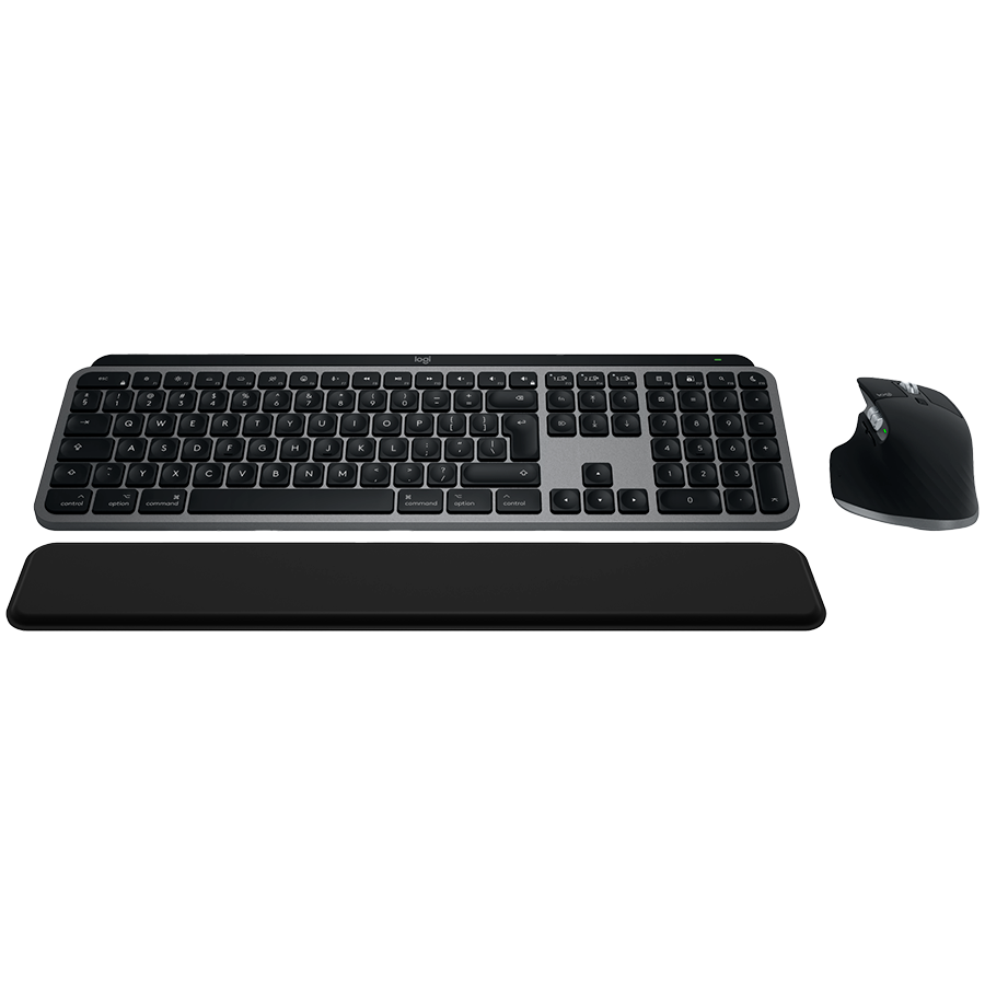 LOGITECH MX Keys S Combo for Mac - SPACE GREY - US INT'L - BT - EMEA28-935 (920-012845)
