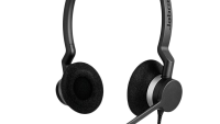 JABRA BIZ 2300 USB Duo, Type: 82 E-STD, Microphone boom: FreeSpin (headband), USB connector, with mute-button and volume control on the cord, Microsoft optimized (2399-823-109)