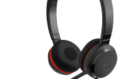 JABRA EVOLVE 20 MS Stereo USB Headband Special Edition Noise cancelling, USB connector, with mute-button and volume control on the cord, with leatherette ear cushion, Microsoft optimized (4999-823-309)