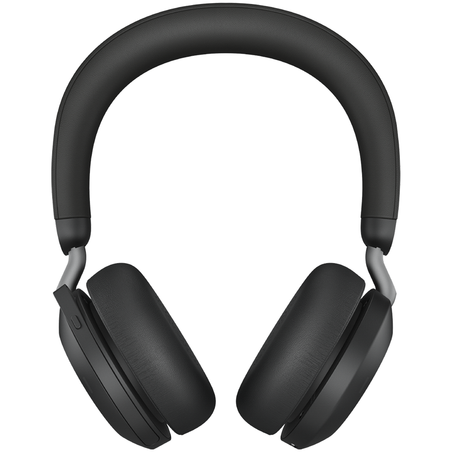 JABRA EVOLVE2 75, Link380c UC Stereo Black, EVOLVE2 75 headset Black UC, Link 380 BT adapter USB-C UC,1.2m USB-C to USB-C cable, carry pouch, warranty and warning (safety leaflets) (27599-989-899) - imagine 2